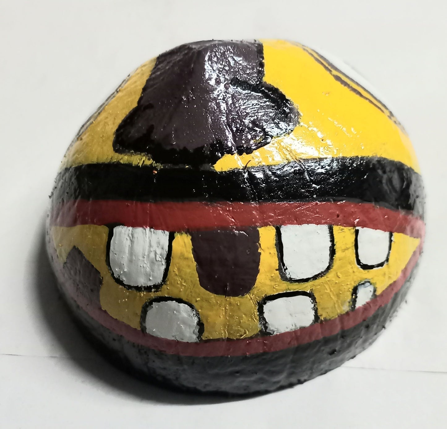 Traditional Indian Face Mask, 100% Eco Friendly Hand Crafted Coconut Shell Mask