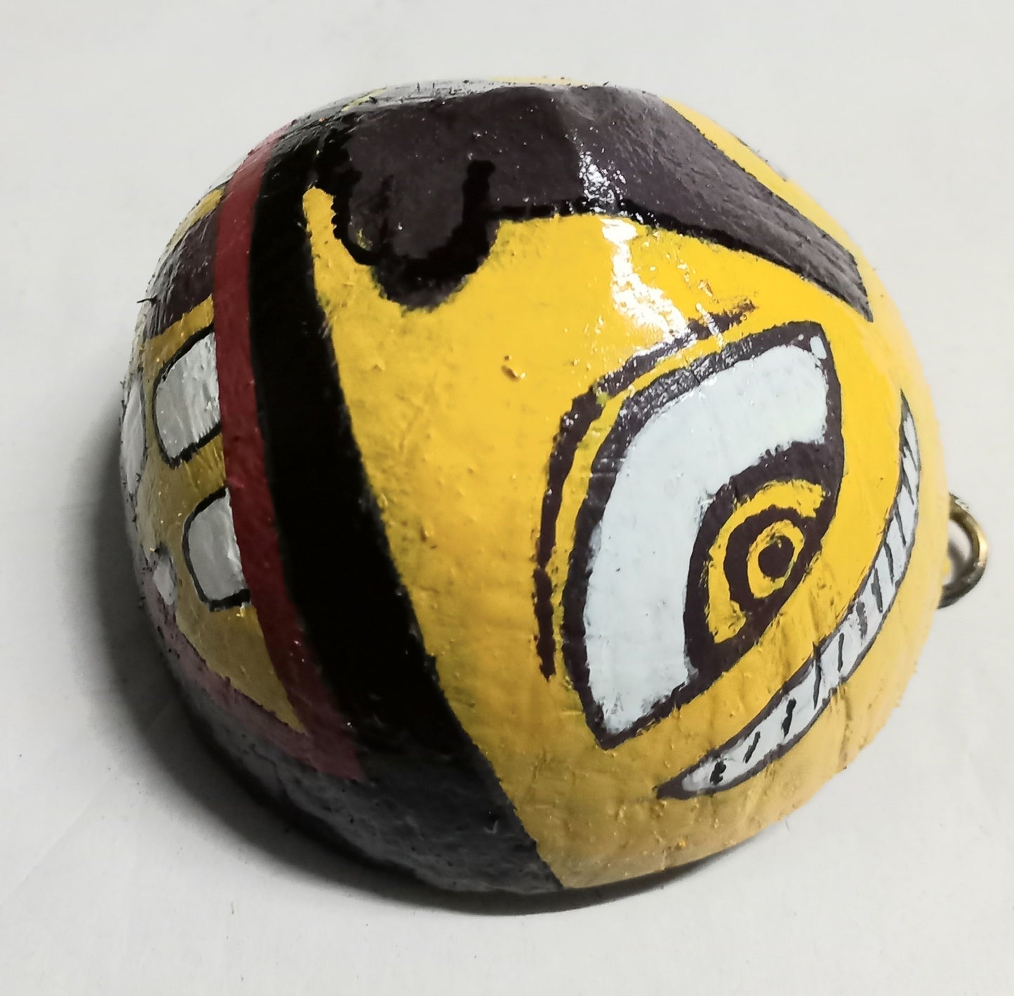 Traditional Indian Face Mask, 100% Eco Friendly Hand Crafted Coconut Shell Mask