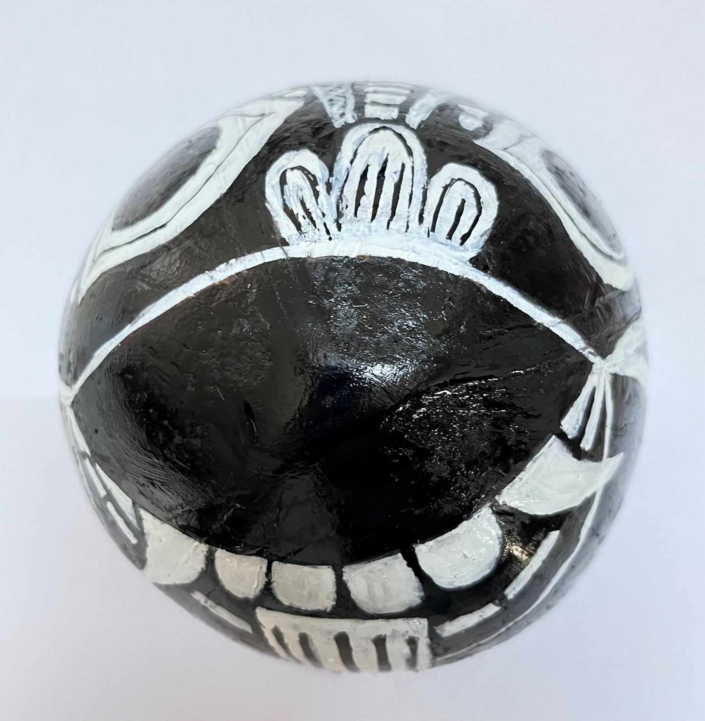 Traditional Sri Lankan Face Mask, 100% Eco Friendly Hand Crafted Coconut Shell Mask