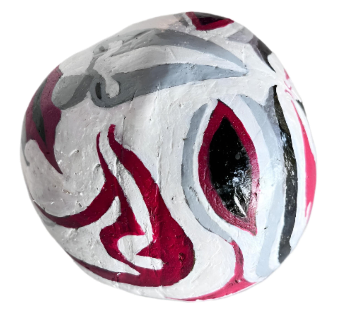 Traditional Face Mask, 100% Eco Friendly Hand Crafted Coconut Shell Japanese Kabuki Mask