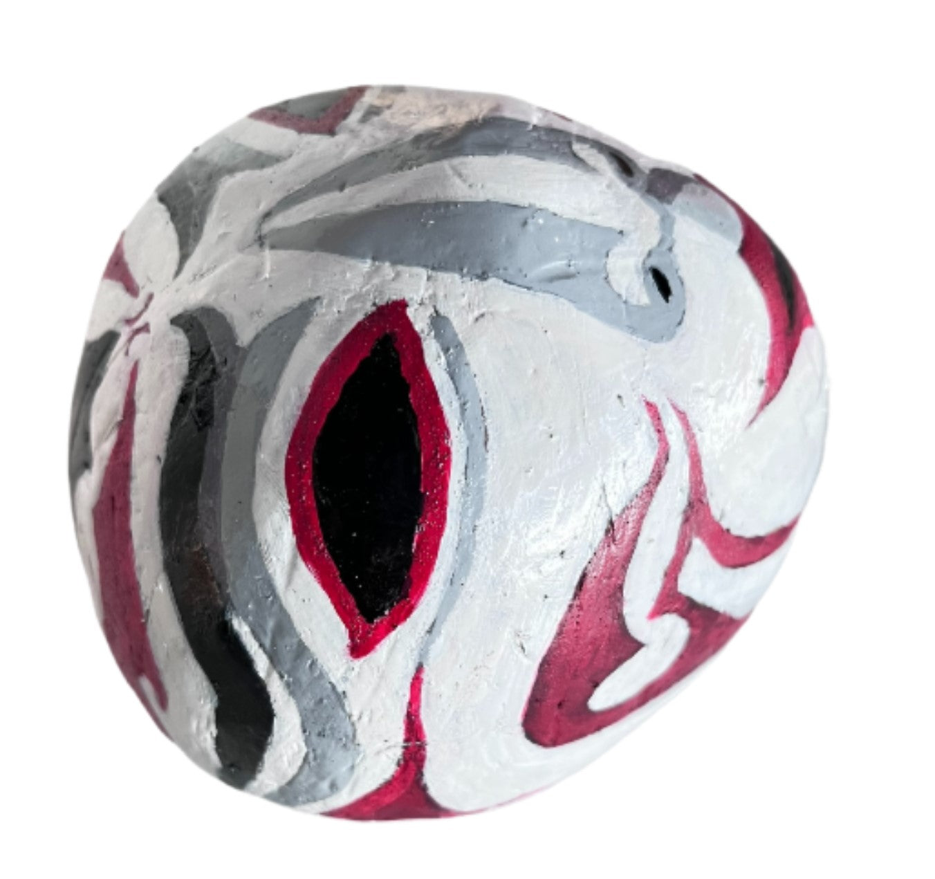 Traditional Face Mask, 100% Eco Friendly Hand Crafted Coconut Shell Japanese Kabuki Mask
