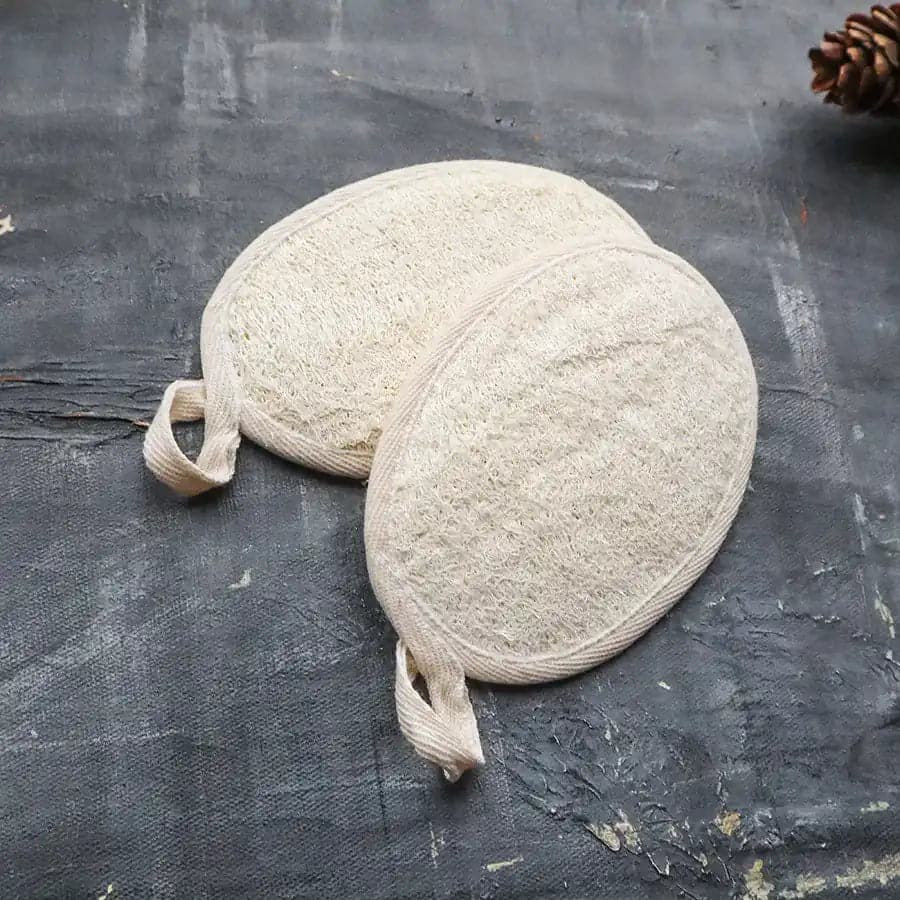 Luffa-Duschpad